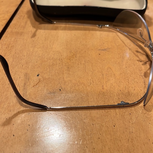 Chanel Vintage wire rimmed cat eyes clear glasses Never worn , left in case - Picture 7 of 16